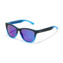 Hawkers ONE polarized #fusion sky - Gafas de sol cuadradas polarizadas unisex, Negro, cristal 54 mm