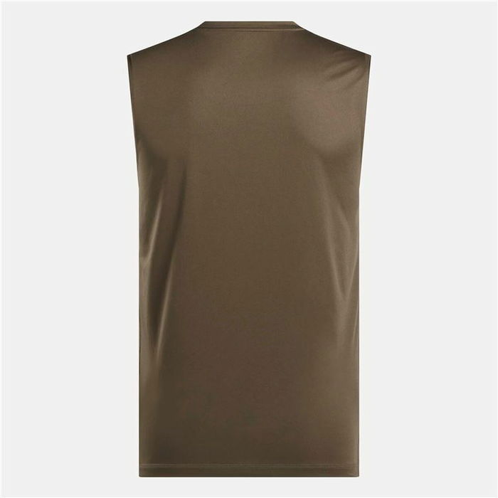 Camiseta para Hombre sin Mangas Reebok Id Train Slvls Tech Marrón