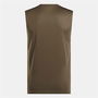 Camiseta para Hombre sin Mangas Reebok Id Train Slvls Tech Marrón