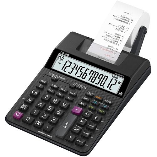Casio HR-150RCE Calculadora de Oficina con Impresora de 12 Dígitos, Funciones de Margen e Impuestos, Tinta Roja y Negra Casio HR-150RCE Calculadora de Oficina con Impresora de 12 Dígitos, Funciones de Margen e Impuestos, Tinta Roja y Negra