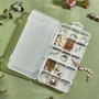 Aberto Design ORG-2021 Joyero de Polipropileno Transparente 20x10x3 cm