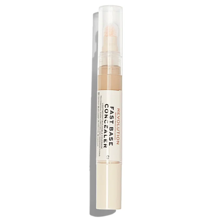 Makeup Revolution Fast Base Concealer Lápiz corrector para ojeras C 5 Makeup Revolution Fast Base Concealer Lápiz corrector para ojeras C 5