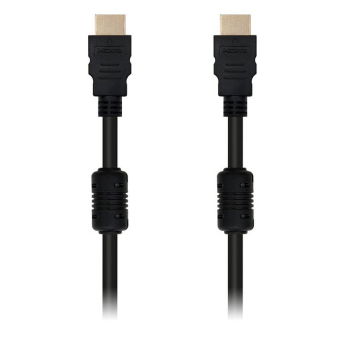 Nanocable Cable HDMI 1.4 Alta Velocidad con Ferrita, 1.8m, Negro
