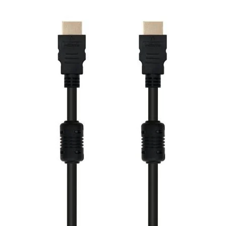 Nano Cable 10.15.1802 Cable HDMI Macho a Macho 1.8m Negro, Versión 1.4, Alta Velocidad con Ferrita, Conectores Chapados en Oro Nano Cable 10.15.1802 Cable HDMI Macho a Macho 1.8m Negro, Versión 1.4, Alta Velocidad con Ferrita, Conectores Chapados en Oro