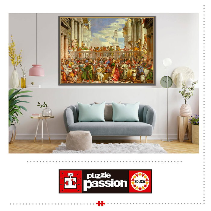 Educa Puzzle Las Bodas De Caná 4000 Piezas Educa Puzzle Las Bodas De Caná 4000 Piezas