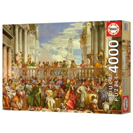 Educa Puzzle Las Bodas De Caná 4000 Piezas