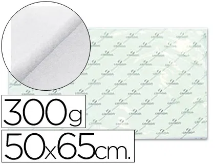 Montval Papel Acuarela Montval 50x65 cm 300 gr Blanco Natural