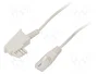 GOOBAY Cable telefónico RJ45 a TAE F de 2m
