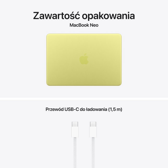 Apple Macbook Neo A18 Pro 13 pulgadas 8GB 256GB Amarillo cítrico Apple Macbook Neo A18 Pro 13 pulgadas 8GB 256GB Amarillo cítrico