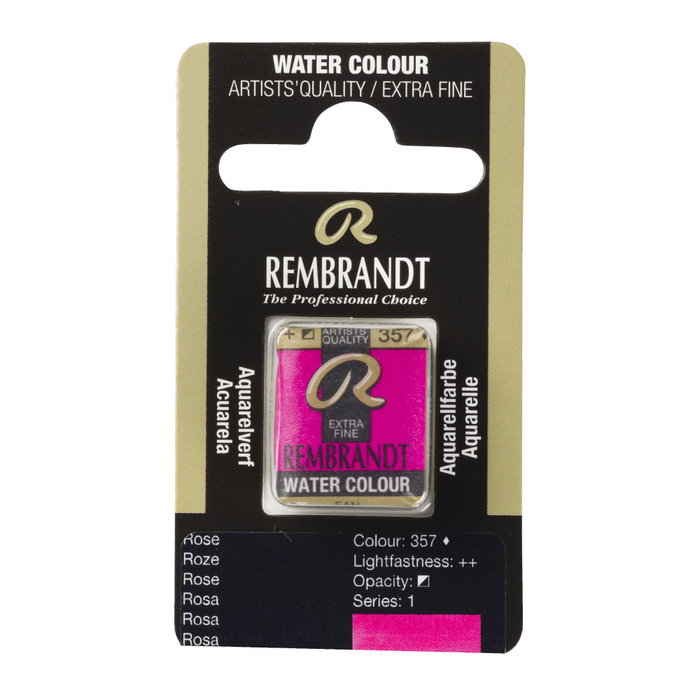 Rembrandt Acuarela Pastilla Rosa 357 Rembrandt Acuarela Pastilla Rosa 357