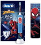 Oral-B Pro Kids Spiderman Cepillo de dientes eléctrico con Estuche de Viaje