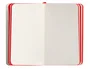 Antartik Cuaderno A6 Tapa Blanda Hojas Lisas Negro y Rojo 100 Hojas 80 gr FSC