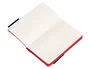 Antartik Cuaderno A6 Tapa Blanda Hojas Lisas Negro y Rojo 100 Hojas 80 gr FSC