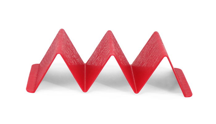 My Bar Soporte para 3 Tacos de Plástico 19.8 cm x 9.8 cm x 5.2 cm (48 Unidades)