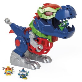 Magic Box Superthings Mr King T-Rex con luces y sonidos
