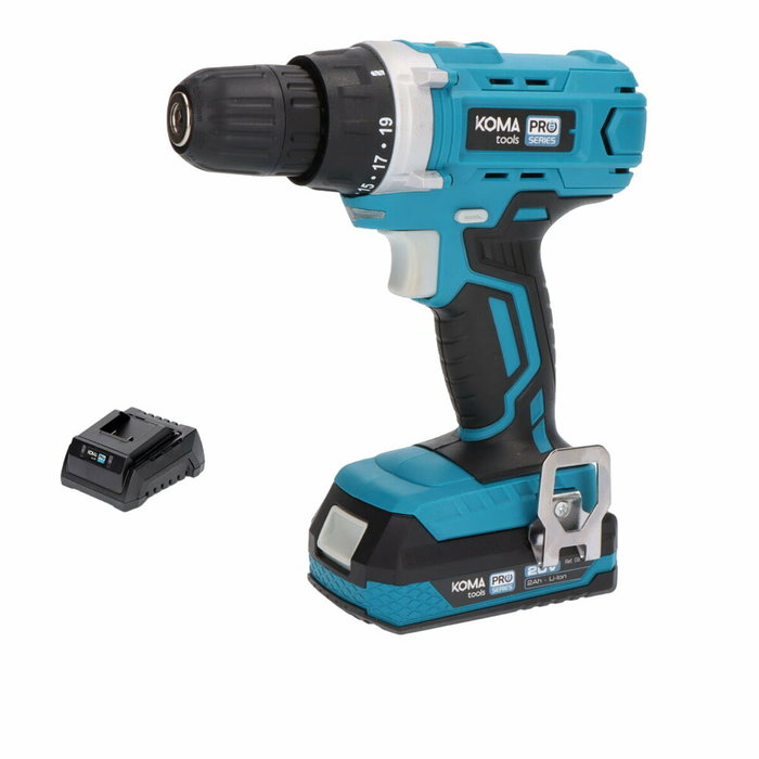 Koma Tools Kit Taladro Atornillador 20V con 70 Accesorios