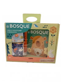 EDEBE EL BOSQUE, Libro y cubos de juego multisensorial