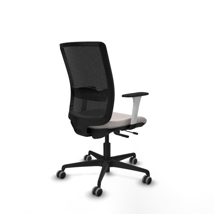 PIQUERAS Y CRESPO Silla de oficina Haches Blanco y Negro PIQUERAS Y CRESPO Silla de oficina Haches Blanco y Negro