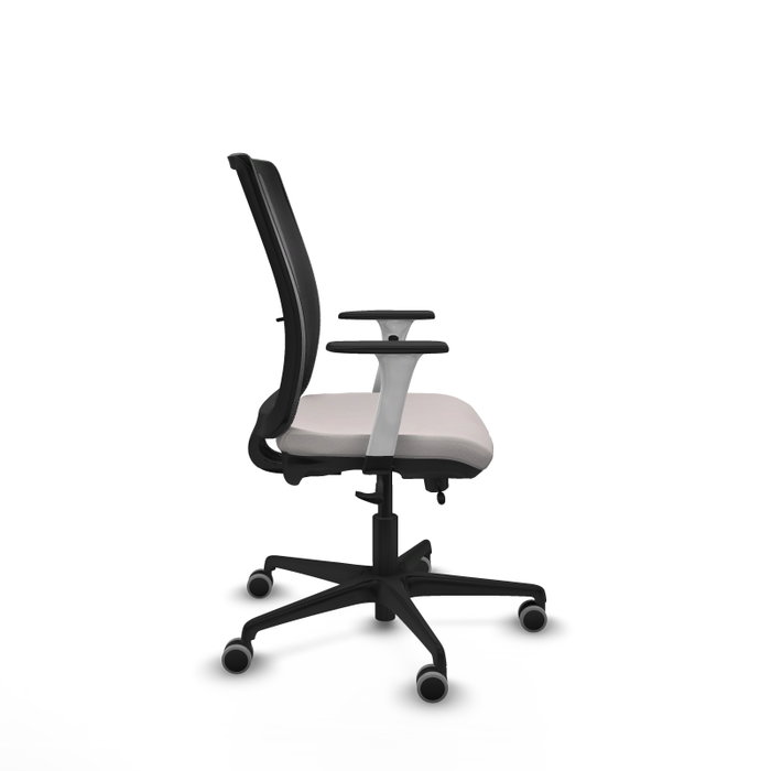 PIQUERAS Y CRESPO Silla de oficina Haches Blanco y Negro PIQUERAS Y CRESPO Silla de oficina Haches Blanco y Negro