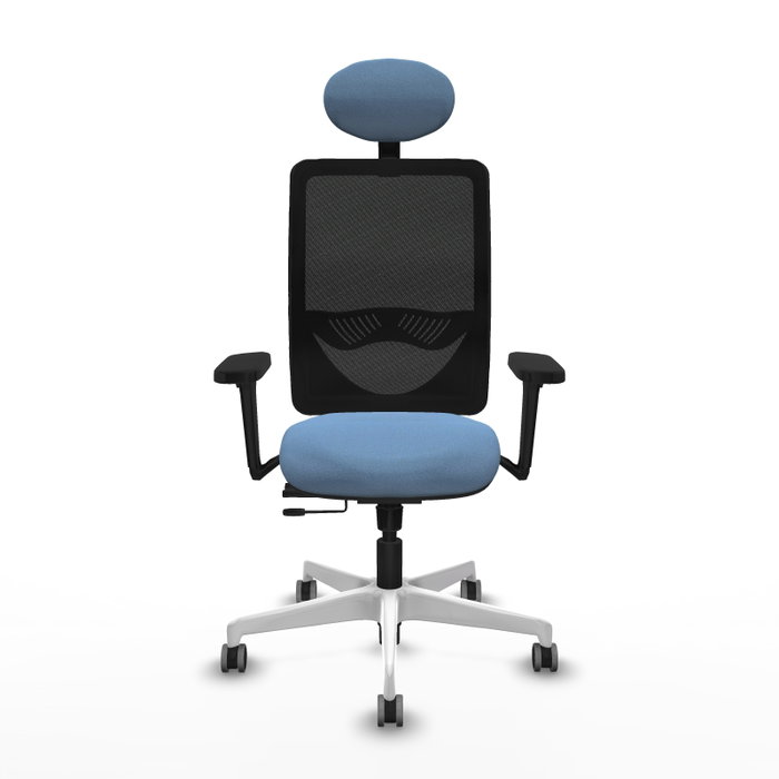 PIQUERAS Y CRESPO Silla de oficina Zulema con mecanismo Sincro/Traslack Azul cielo PIQUERAS Y CRESPO Silla de oficina Zulema con mecanismo Sincro/Traslack Azul cielo