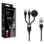 Conceptronic Cable USB A a 2 x USB C ETTA08B15 de 1,5 m Negro