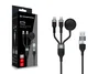 Conceptronic Cable USB-A a 2 x USB-C, Carga Rápida 100W, 1,5 m, Negro