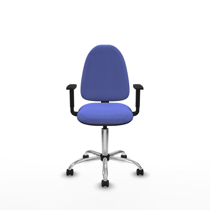 PIQUERAS Y CRESPO Silla de oficina Aýna Azul claro con mecanismo de doble maneta PIQUERAS Y CRESPO Silla de oficina Aýna Azul claro con mecanismo de doble maneta