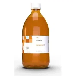 TERPENIC Agua de Hamamelis Hidrolato Bio 500ml - 100% Puro, Uso Cosmético, Certificación Ecológica