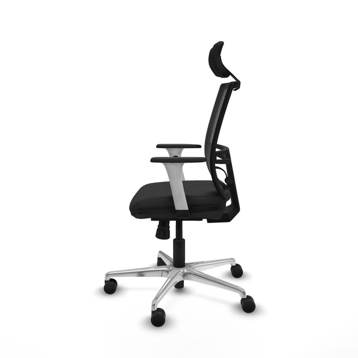 PIQUERAS Y CRESPO Silla de oficina Yunquera con mecanismo Sincro y Similpiel Negro PIQUERAS Y CRESPO Silla de oficina Yunquera con mecanismo Sincro y Similpiel Negro