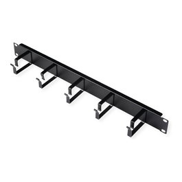ROLINE Panel guíacables 19'' 1U Negro