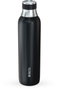 Brita Botella para refrescoTRIO acero inoxidable negro 0,65 L