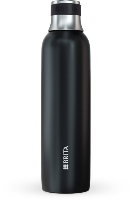 Brita Botella para refrescoTRIO acero inoxidable negro 0,65 L Brita Botella para refrescoTRIO acero inoxidable negro 0,65 L
