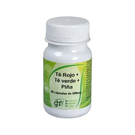 GHF Té Verde Té Rojo Piña 60 Cápsulas