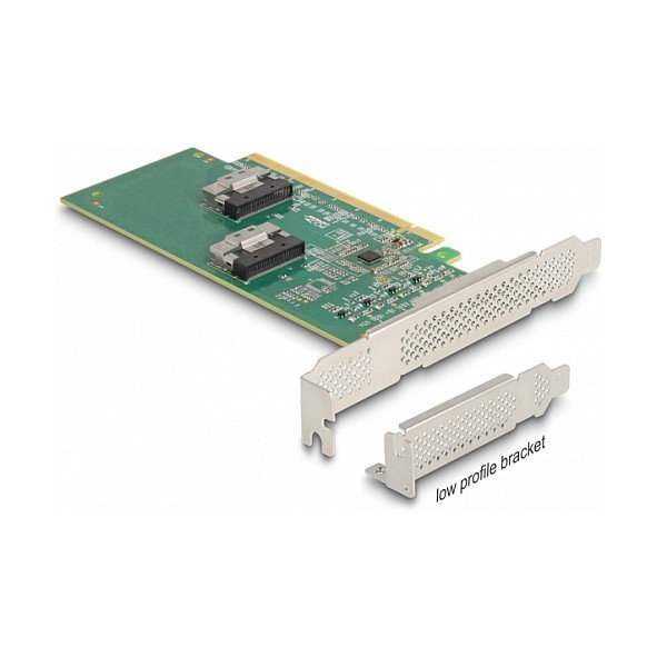 DeLOCK Tarjeta PCI Express 4.0 x16 a 4 x SFF-8639 NVMe Perfil Bajo DeLOCK Tarjeta PCI Express 4.0 x16 a 4 x SFF-8639 NVMe Perfil Bajo