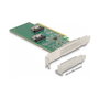 DeLOCK Tarjeta PCI Express 4.0 x16 a 4 x SFF-8639 NVMe Perfil Bajo