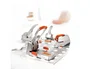 Rapid 5080e Grapadora Eléctrica Blanca/Negra (80 hojas)