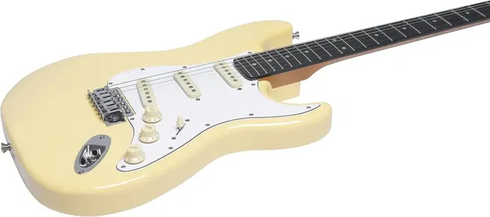 EKO Guitarra Eléctrica Starter ST300 Tipo Strat - Crema