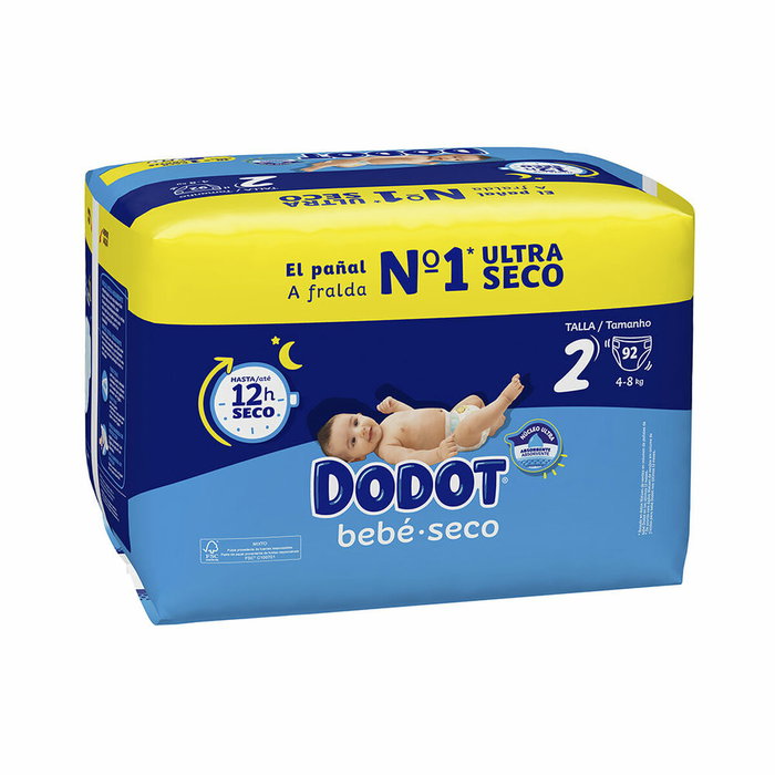 Dodot Etapas talla 2 pañales 4-8 kg Dodot Etapas talla 2 pañales 4-8 kg