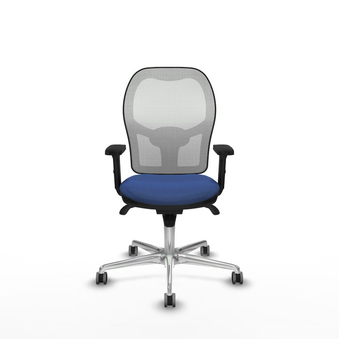 PIQUERAS Y CRESPO Silla de oficina Jorquera Azul Marino y Blanco PIQUERAS Y CRESPO Silla de oficina Jorquera Azul Marino y Blanco
