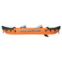 Bestway 65077 Kayak Hinchable Hydro-Force Lite-Rapid X2 Naranja, 2 Personas, con Remos de Aluminio y Bomba de Inflado Rápido