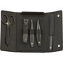 Zwilling Set de Manicura de 5 Piezas con Estuche de Cuero Negro