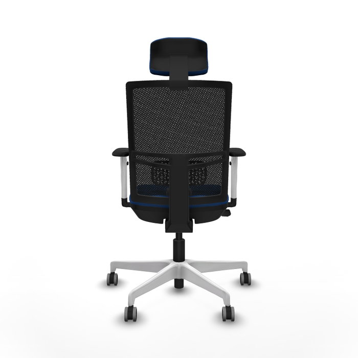 PIQUERAS Y CRESPO Silla de oficina Yunquera con mecanismo Sincro/Traslack, Azul y Negro PIQUERAS Y CRESPO Silla de oficina Yunquera con mecanismo Sincro/Traslack, Azul y Negro