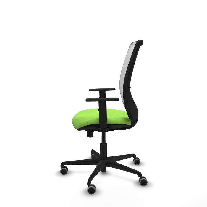 PIQUERAS Y CRESPO Silla de oficina Zulema con mecanismo Sincro/Traslack, color Pistacho y Blanco PIQUERAS Y CRESPO Silla de oficina Zulema con mecanismo Sincro/Traslack, color Pistacho y Blanco