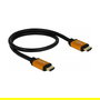 DELOCK 85726 Cable HDMI Ultra High Speed 48 Gbps 8K 60Hz 0.5m