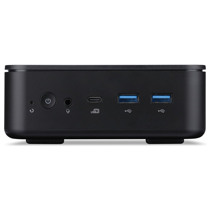 Acer Veriton NUC VN1502G-13U3U Barebone Mini PC - Intel Core i3-1315U, 0.73L Negro, 65W, Ethernet, sin sistema operativo