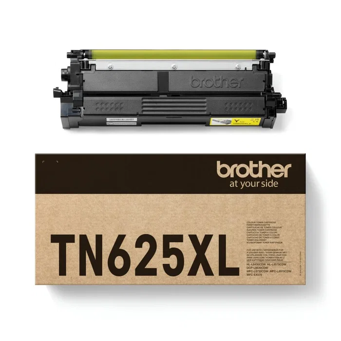 Brother TN-625XLY Tóner Amarillo XL