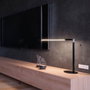 Archivo 2000 Lámpara LED de Sobremesa Aura 5067 NE con Regulador de Intensidad y Temperatura de Color 15x39x42 cm Negro