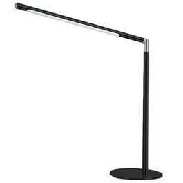 Archivo 2000 Lámpara LED Sobremesa Aura Cabezal Giratorio 360º Regulador Intensidad 390x420 mm Negro