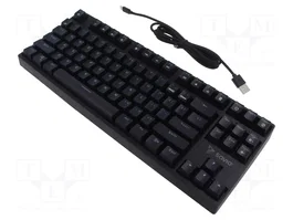 SAVIO RAMPAGE RED Teclado Mecánico RGB Negro