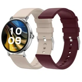 SPC Smartwatch Smartee Duo Velvet 9656B Negro con Llamadas Bluetooth, 100+ Modos Deportivos, Pantalla AMOLED y Carga Inalámbrica